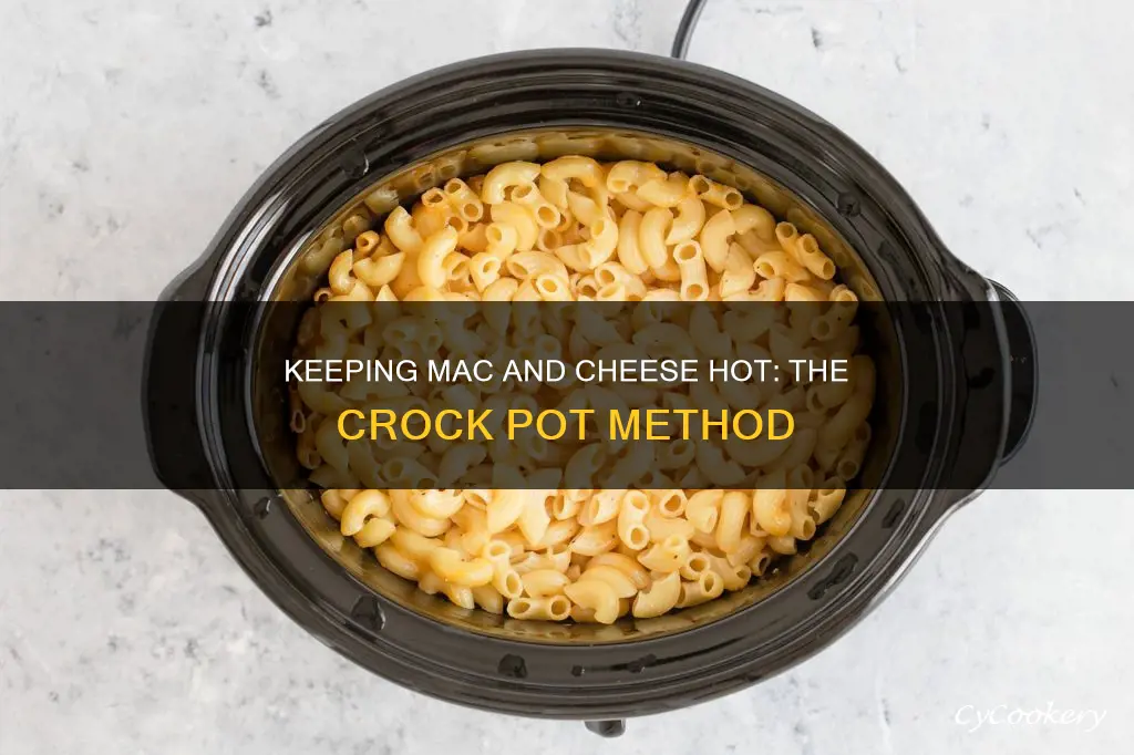 how to keep macaroni and cheese hot in crock pot