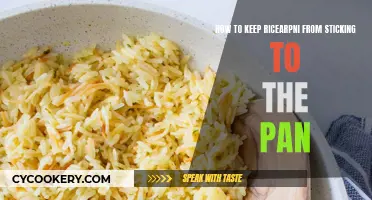 Stop Rice Sticking to Your Pan: Easy Solutions