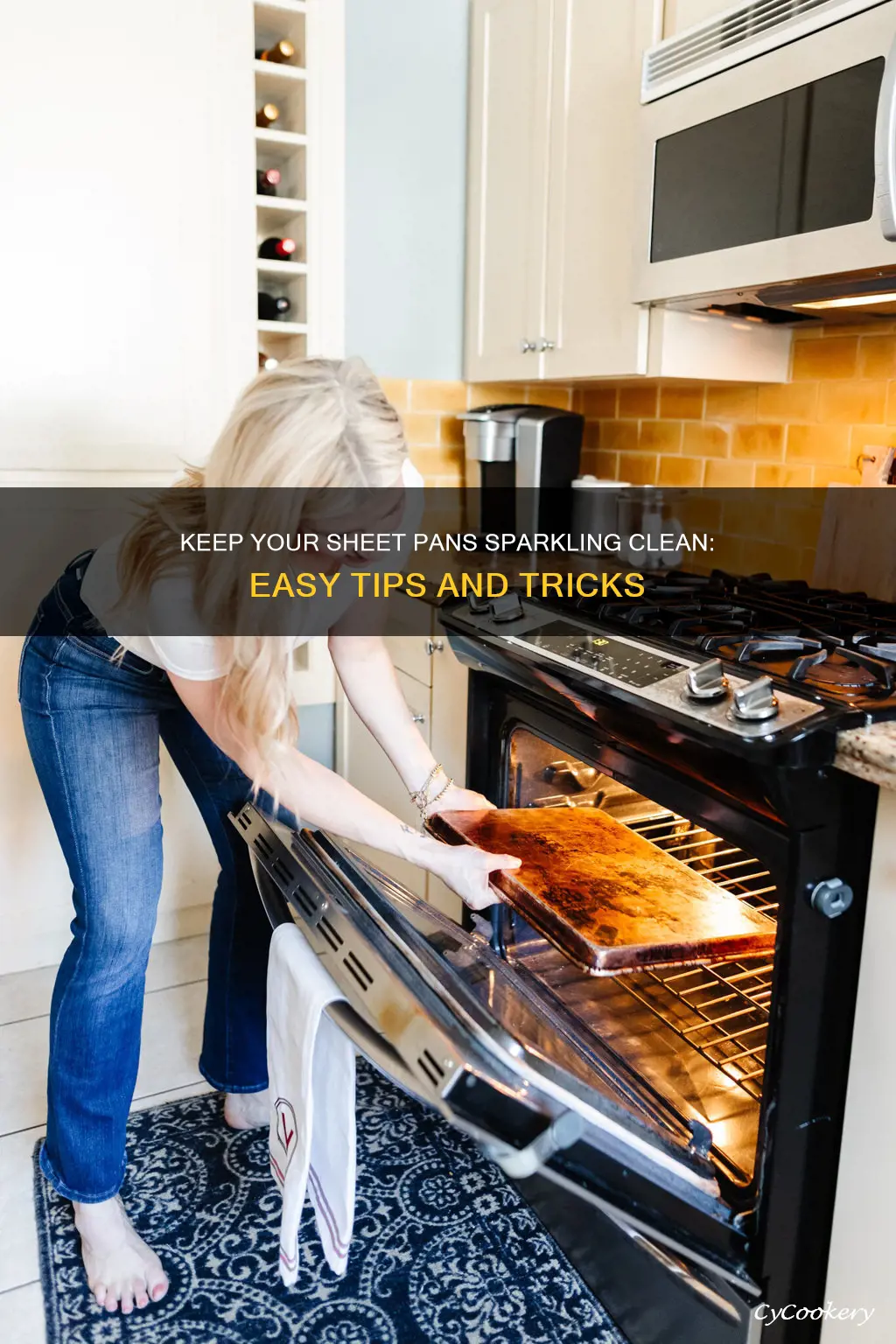 how to keep sheet pans clean