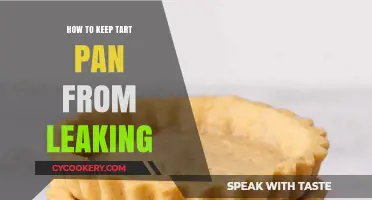 Preventing Leaks: Tips for a Perfect Tart Pan
