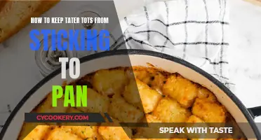 Keep Tater Tots from Sticking: Tips for Perfect Pan Results