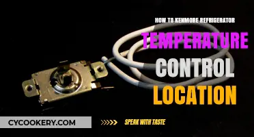 Where to Find and Adjust Your Kenmore Fridge Temperature Control