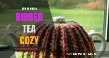 Knit a Cozy Ribbed Tea Cozy: Step-by-Step Guide
