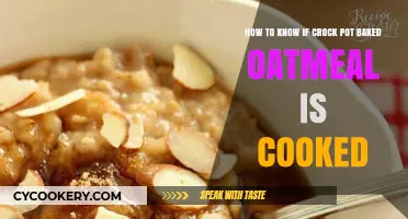 Is Your Crock Pot Baked Oatmeal Done?