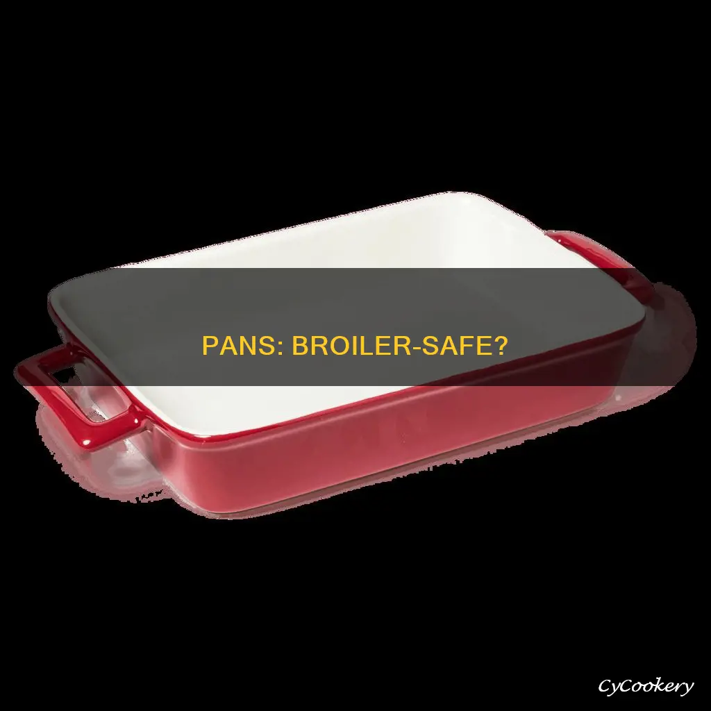 how to know if pan is broiler safe