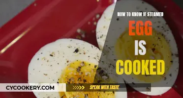 Steaming Eggs: How to Know When They're Done