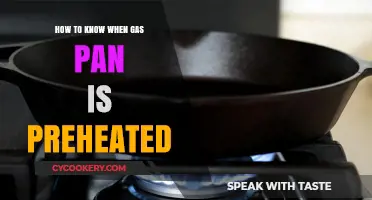 The Perfect Gas Pan Preheat: Know When It's Ready