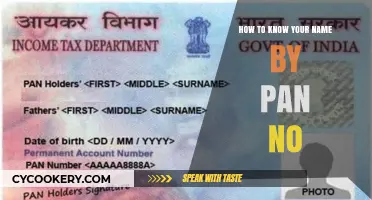 Know Your Name: PAN Card Details