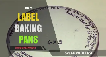 Labeling Baking Pans: Easy and Efficient Tricks