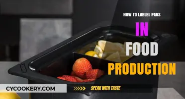 Effective Pan Labeling Techniques for Efficient Food Production