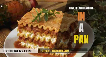 Lasagna Layering: Perfectly Layering Lasagna in a Pan