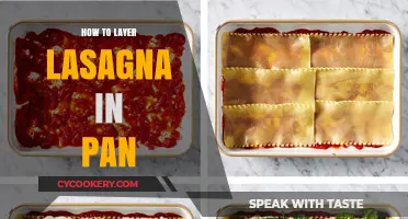 Lasagna Layering: Perfectly Layering Lasagna in a Pan