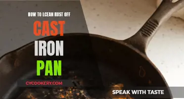 Scrubbing Away Rust: Reviving Your Cast Iron Pan