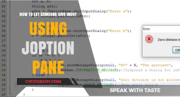 Mastering JOptionPane: A Guide to Receiving User Input in Java