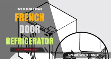 Mastering Balance: Leveling Your Bosch French Door Refrigerator