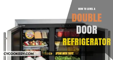 Mastering Balance: Step-by-Step Guide to Leveling Your Double Door Fridge