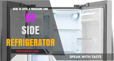 Mastering Balance: Leveling Your Frigidaire Side-by-Side Refrigerator