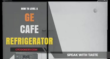 Step-by-Step Guide to Leveling Your GE Cafe Refrigerator Perfectly