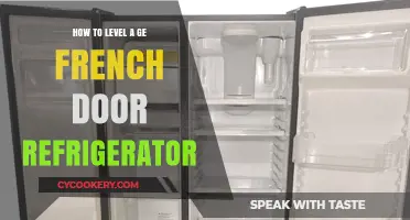 Mastering the Art of Leveling Your GE French Door Refrigerator
