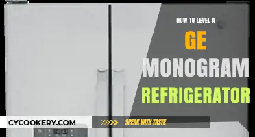 Step-by-Step Guide to Leveling Your GE Monogram Refrigerator Easily