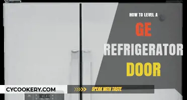 Easy Steps to Level Your GE Refrigerator Door Perfectly