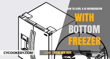Mastering Balance: Leveling Your GE Bottom Freezer Refrigerator