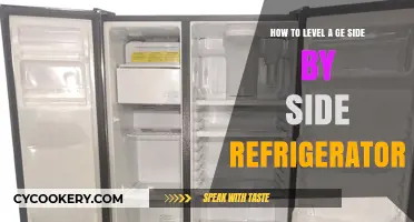 Mastering the Art of Leveling Your GE Side-by-Side Refrigerator
