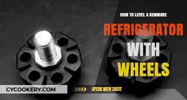 Mastering the Art of Leveling Your Kenmore Refrigerator with Wheels