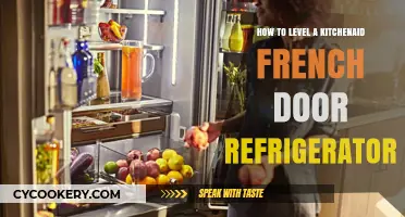 Mastering Balance: Leveling Your KitchenAid French Door Refrigerator