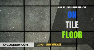 Mastering the Art of Leveling Your Fridge on a Tiled Floor