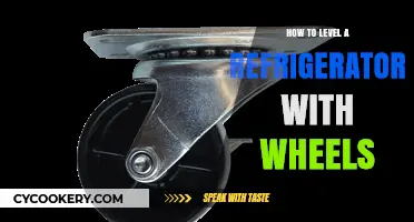 Easy Steps to Level Your Wheeled Refrigerator for Optimal Performance