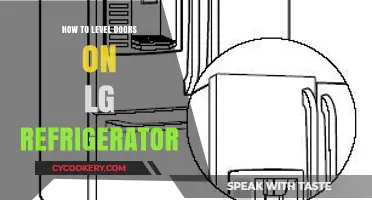 Easy Steps to Level Doors on Your LG Refrigerator