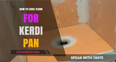 The Perfect Kerdi Pan Installation: Leveling Your Floor