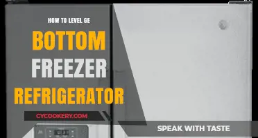Easy Steps to Level Your GE Bottom Freezer Refrigerator Perfectly