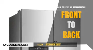 Mastering Balance: A Guide to Leveling Your LG Refrigerator Front to Back