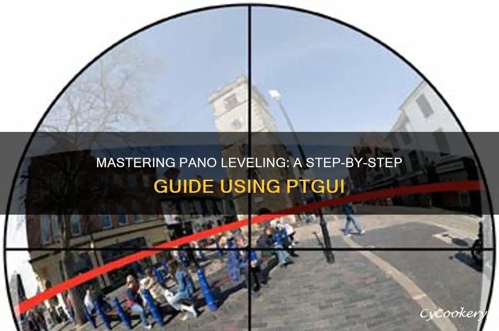 how to level pano using ptgui