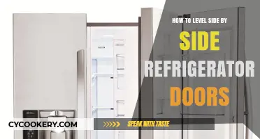 Mastering the Art of Leveling Side-by-Side Refrigerator Doors