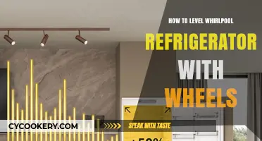 Easy Steps to Level Your Whirlpool Fridge with Wheels
