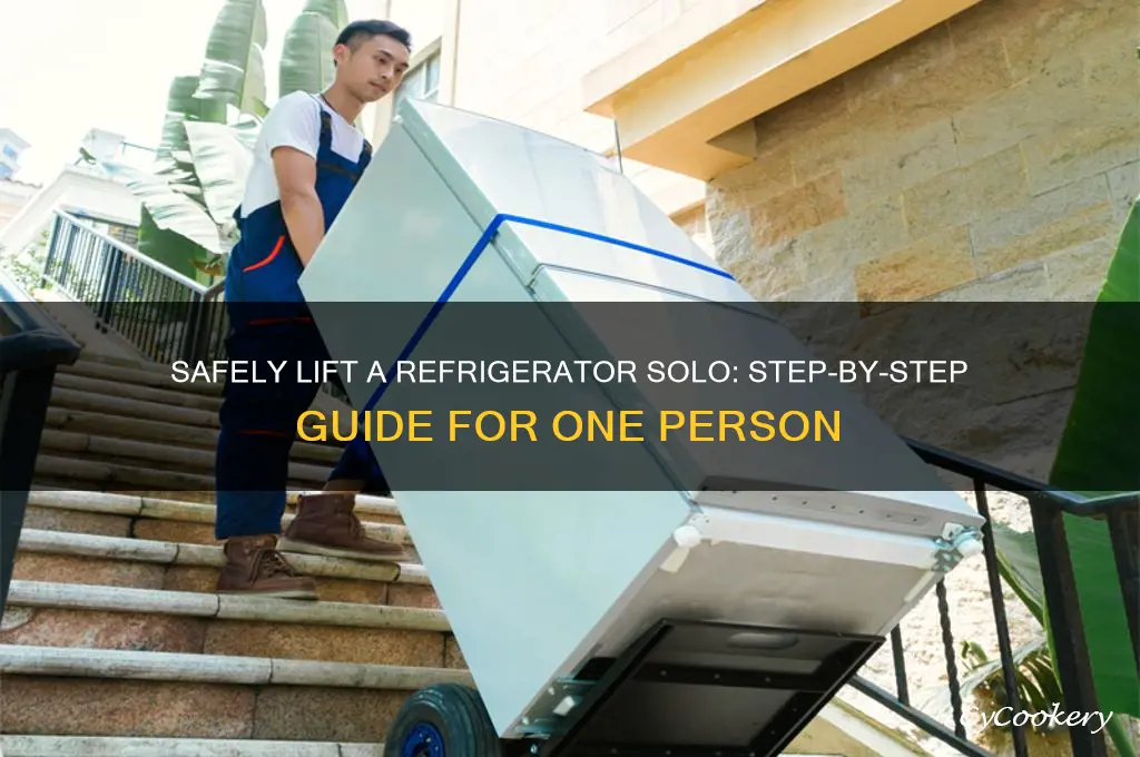 how to lift a refrigerator by yourself