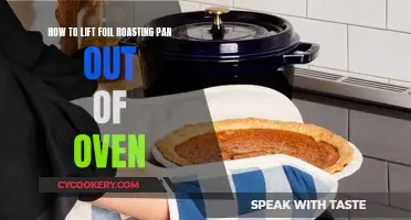 Lifting Foil Roasting Pans: Oven Safety