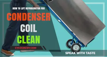 Effortless Maintenance: How to Safely Lift Your Refrigerator for Condenser Coil Cleaning