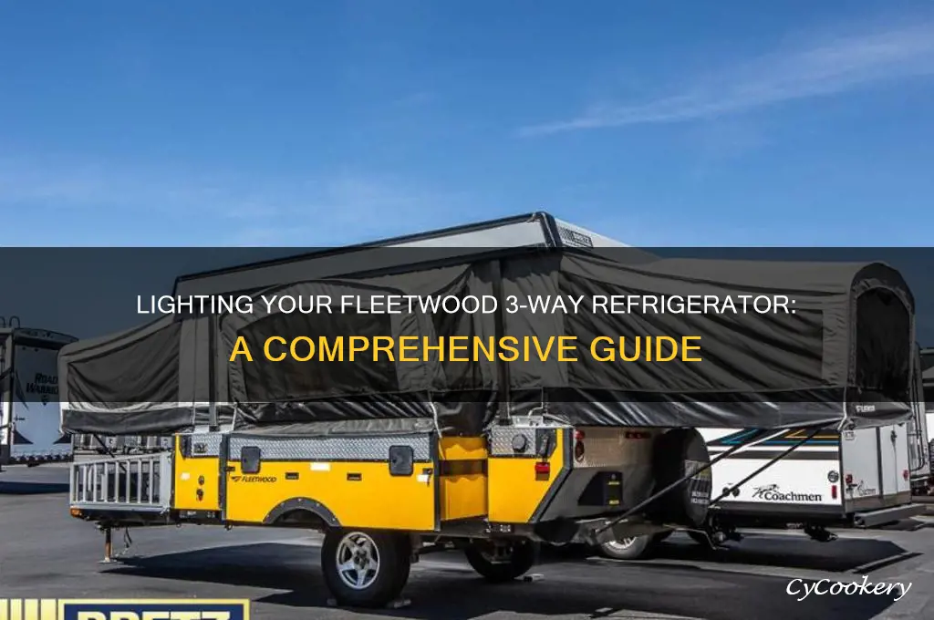 how to light 3 way refrigerator fleetwood