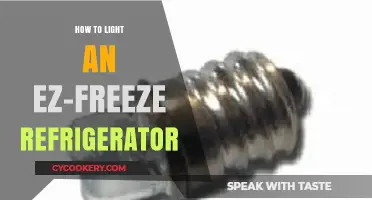 Easy Steps to Safely Light Your EZ-Freeze Refrigerator