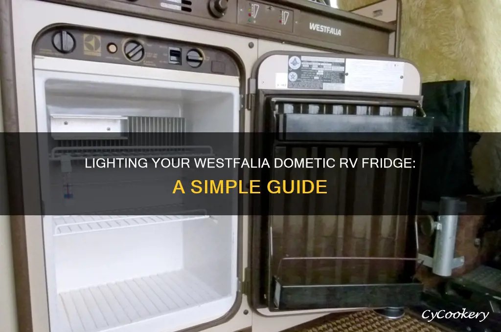 how to light dometic rv refrigerator westfalia
