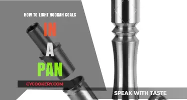 Lighting Hookah Coals: Pan-Heating Method