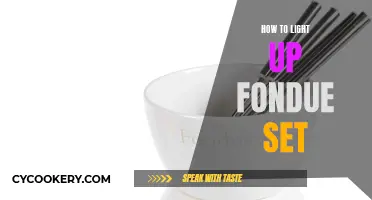 Lighting Your Fondue Set: A Quick Guide