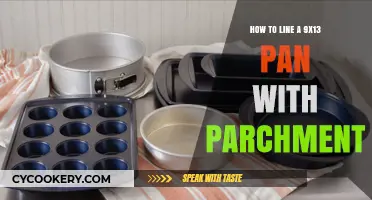 Easy Lining: 9x13 Pan Parchment Perfection