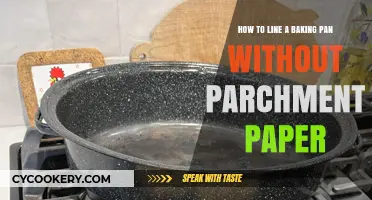 Line Baking Pans: Parchment Paper Alternatives