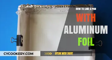 The Perfect Way to Line a Pan with Foil