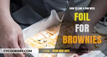 Easy Foil-Lining for Brownie Pans: A Quick Guide